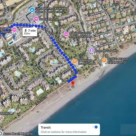 Beachside Apartment Costalita Sol - Huge Terrace & Pool Apartment Estepona